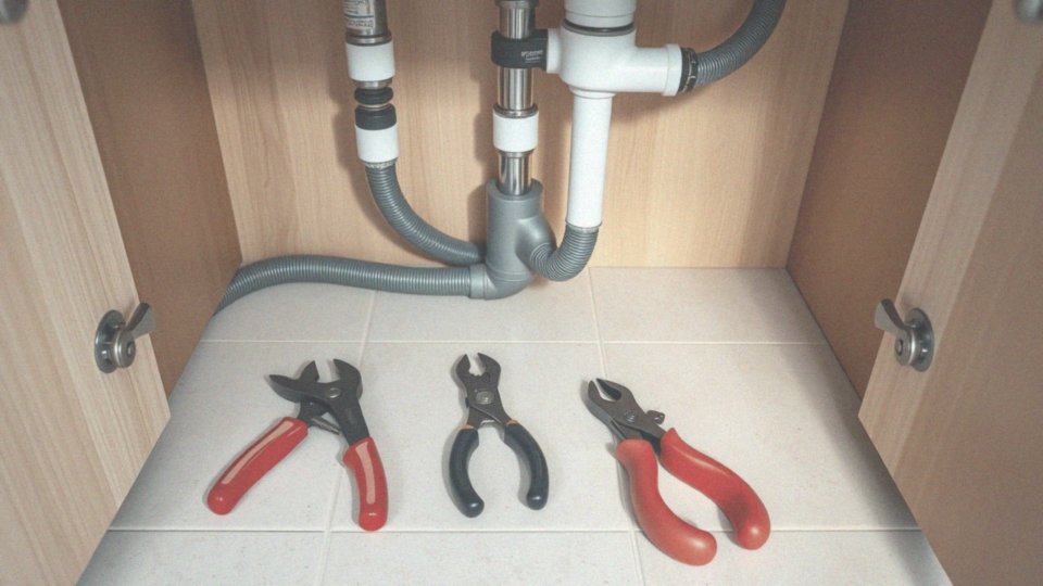 Jakie narzędzia hydrauliczne są potrzebne do montażu zmywarki?