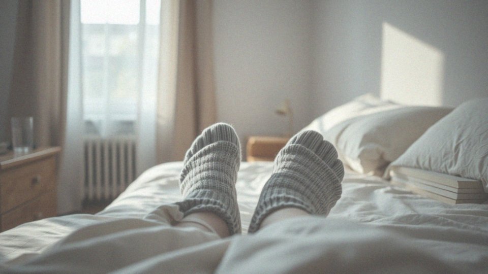 Czy lekarze zalecają spanie w skarpetkach?