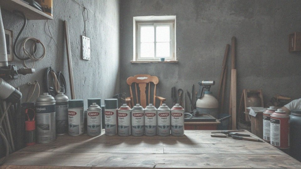 Jakie są różne pojemności farb w sprayu?