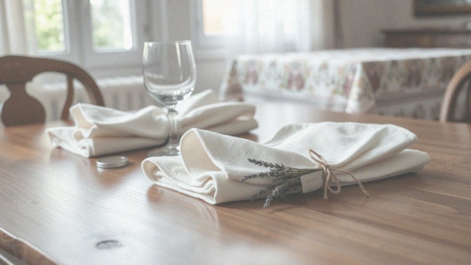 Jakie materiały są potrzebne do składania serwetek?