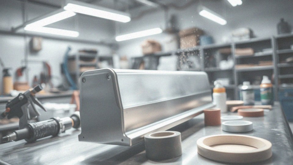 Jak uzyskać równomierną powłokę lakieru na aluminium?