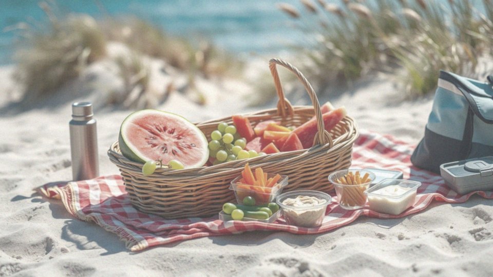 Jakie przekąski warto zabrać na plażę?